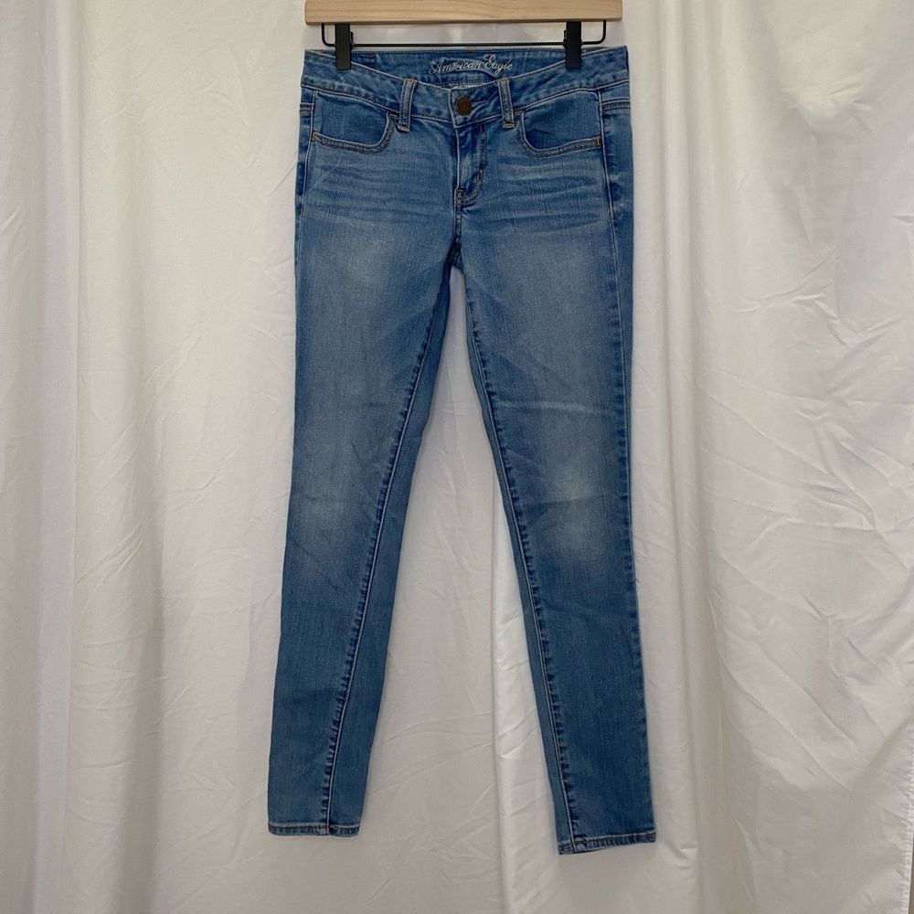 American Eagle Outfitters super stretch jean jeggings, size 4